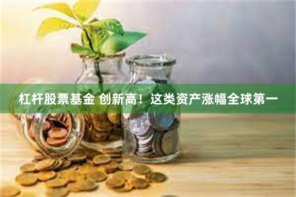 杠杆股票基金 创新高！这类资产涨幅全球第一